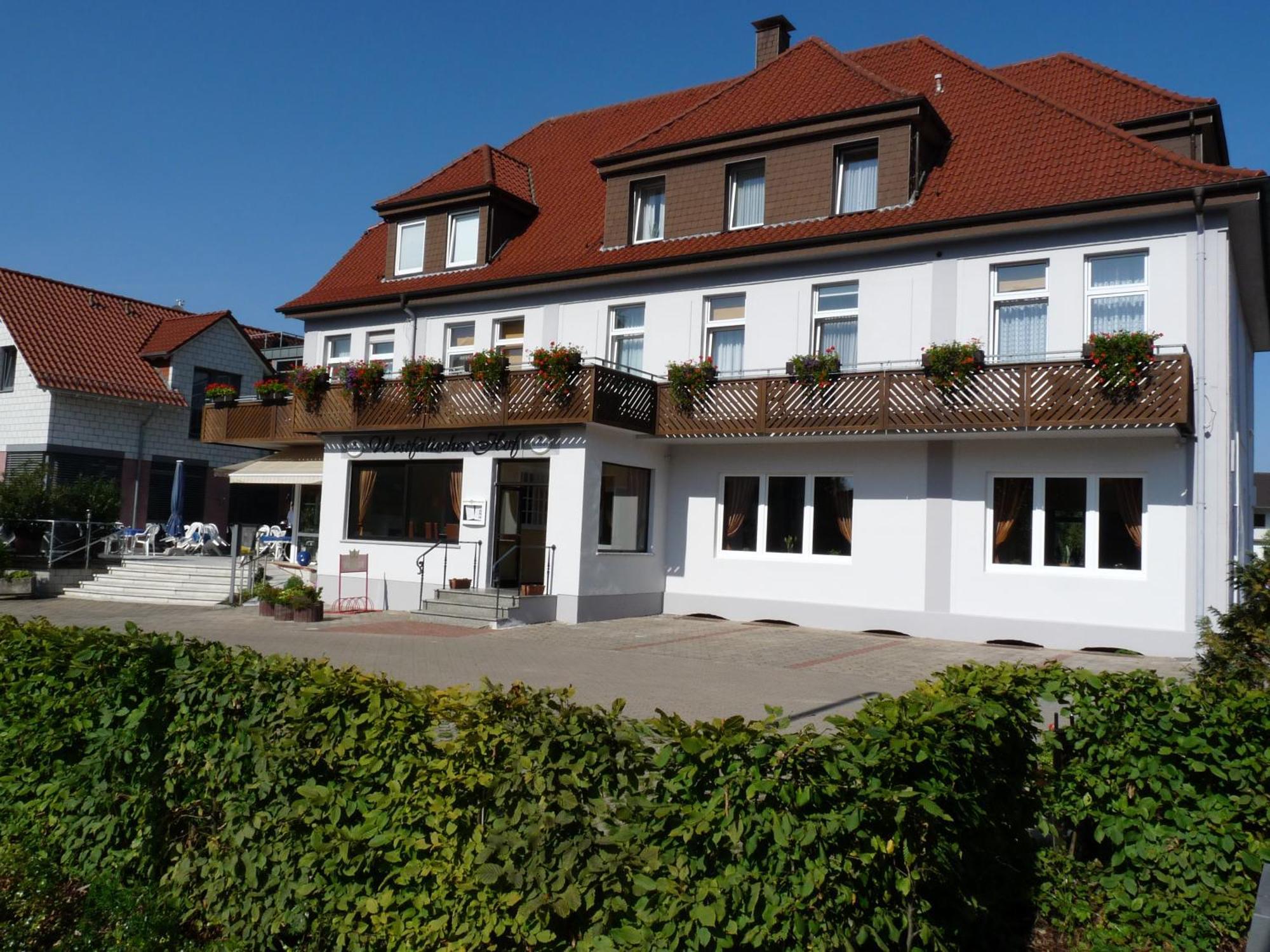 Westfaelischer Hof Lügde Eksteriør bilde